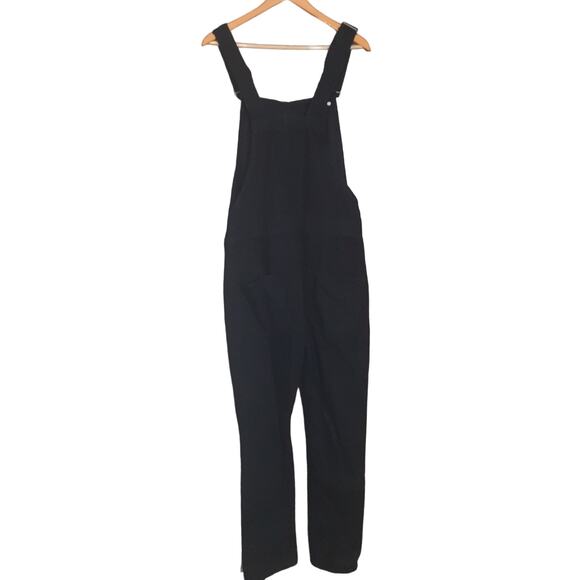 Asos Design Womens Denim Overalls in Washed Black Size Small - Picture 3 of 7